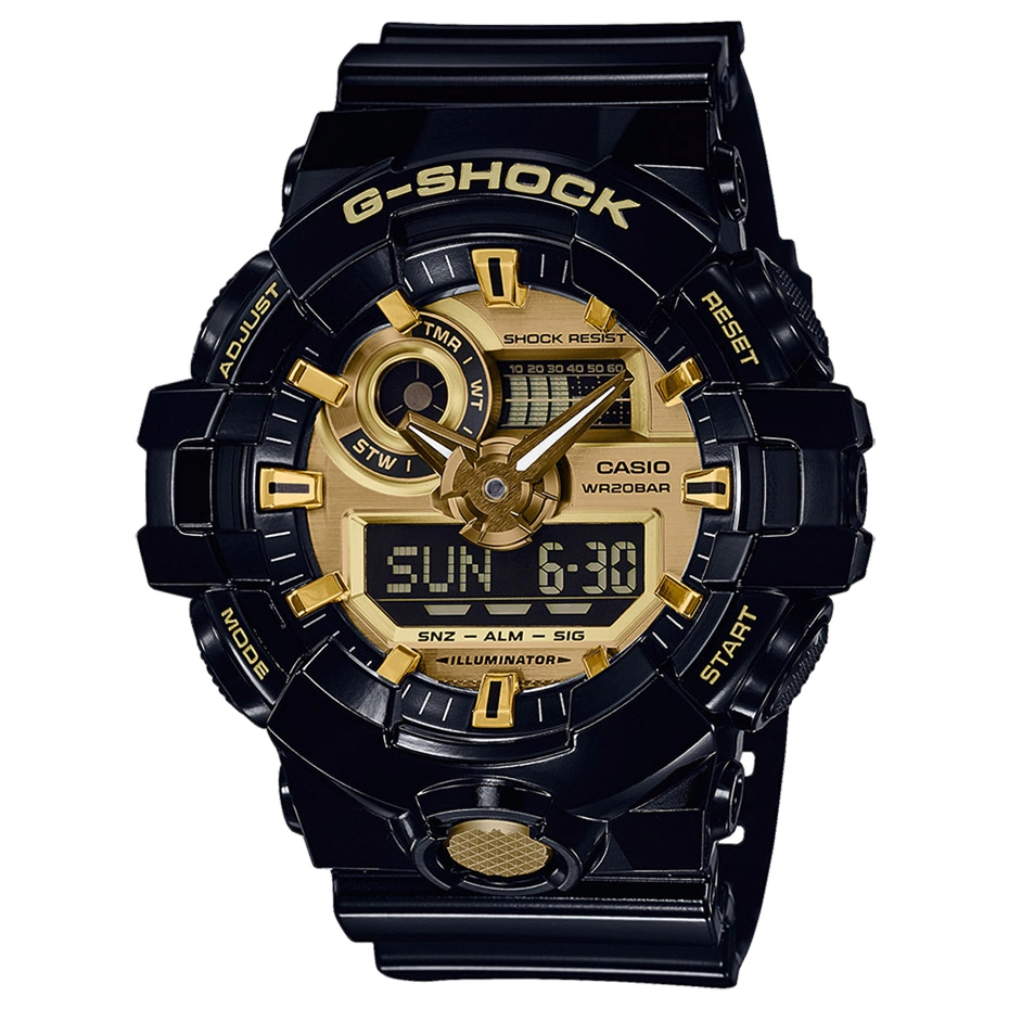 Часовник g-shock ga-710gb-1aer Часовник G-Shock Ga-710Gb-1Aer
