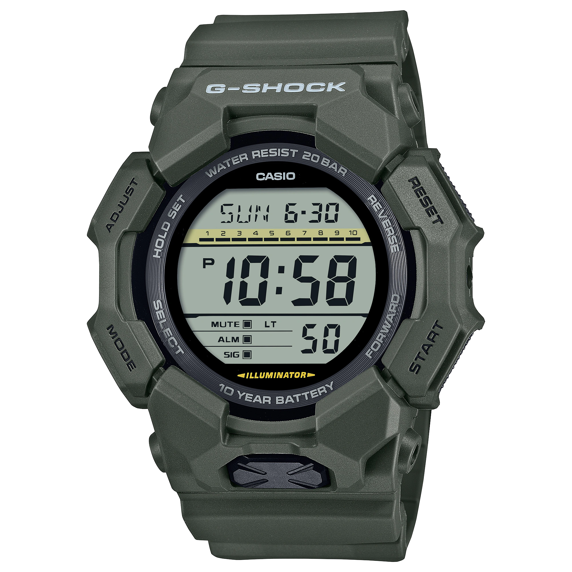 Часовник g-shock gd-010-3er Часовник G-Shock Gd-010-3Er