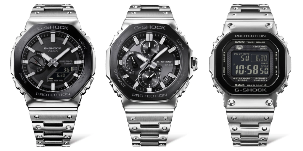 Casio g shock black tone watches-casio-gshock-baby-g Gmw-B5000Bt