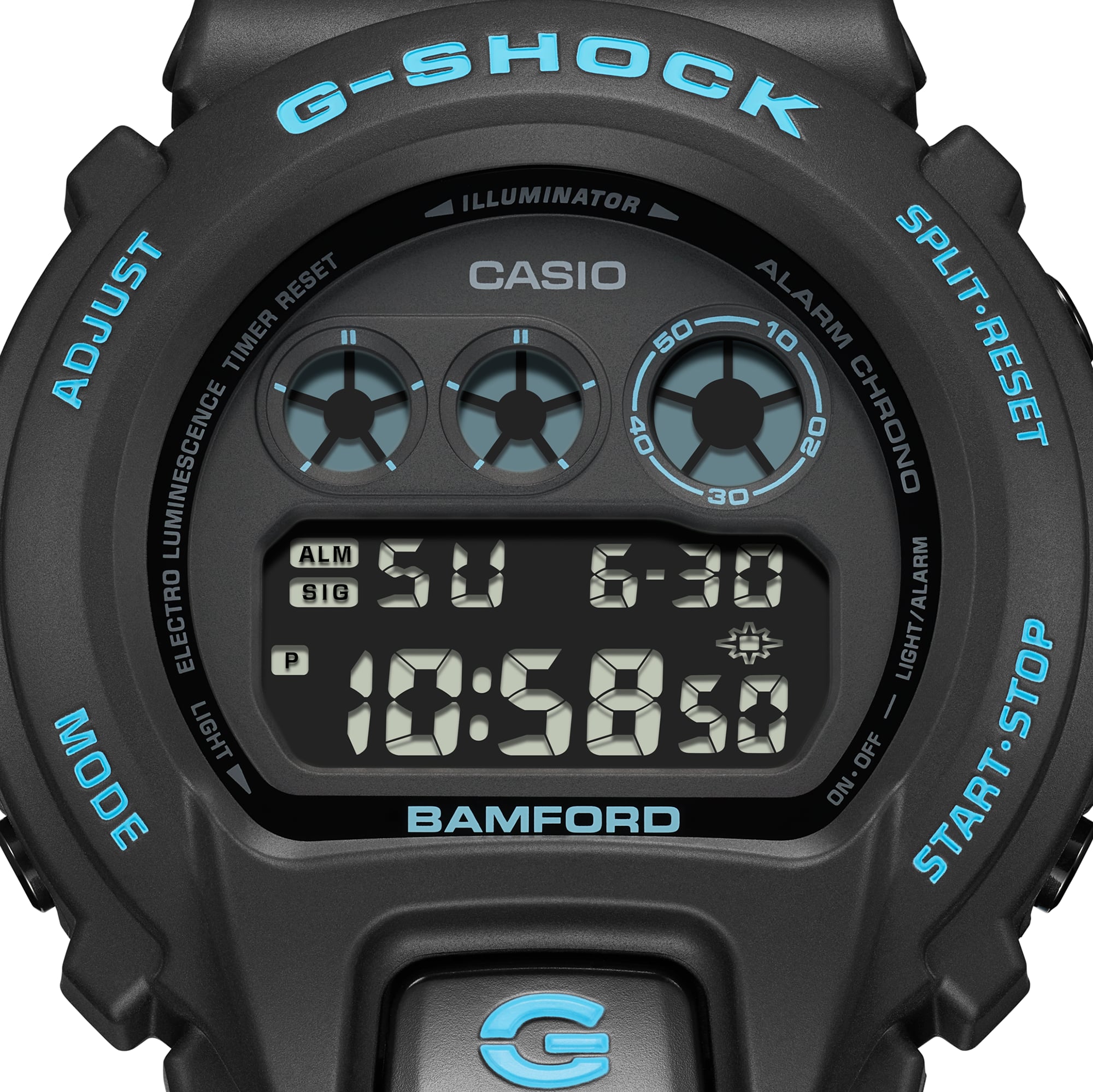 Dw-6900bwd-1dr-6 Dw 6900Bwd 1Dr 6-Casio-Gshock-Baby-G