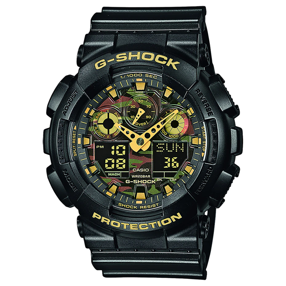 Часовник G-Shock  Ga-100Cf-1A9Er