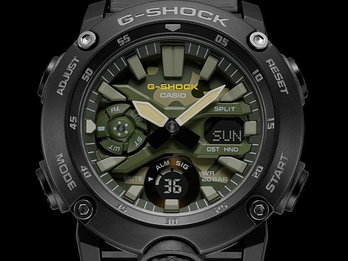 Ga-2000su-1aer-2 Ga 2000Su 1Aer 2-Casio-Gshock-Baby-G
