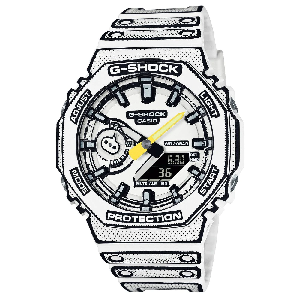 Часовник g-shock ga-2100mng-7aer Часовник G-Shock Ga-2100Mng-7Aer