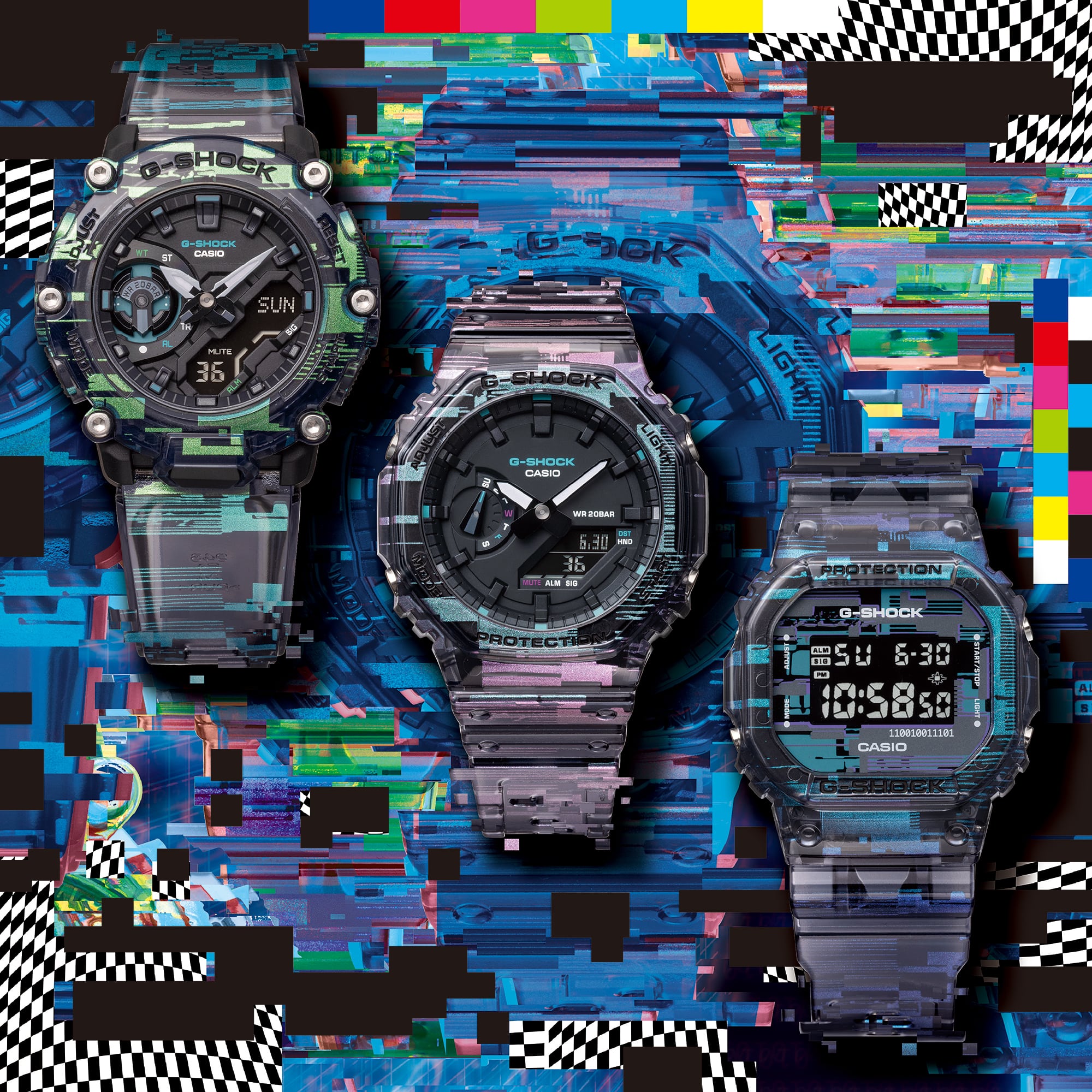 Ga-2100nn-1aer-5 Ga 2100Nn 1Aer 5-Casio-Gshock-Baby-G