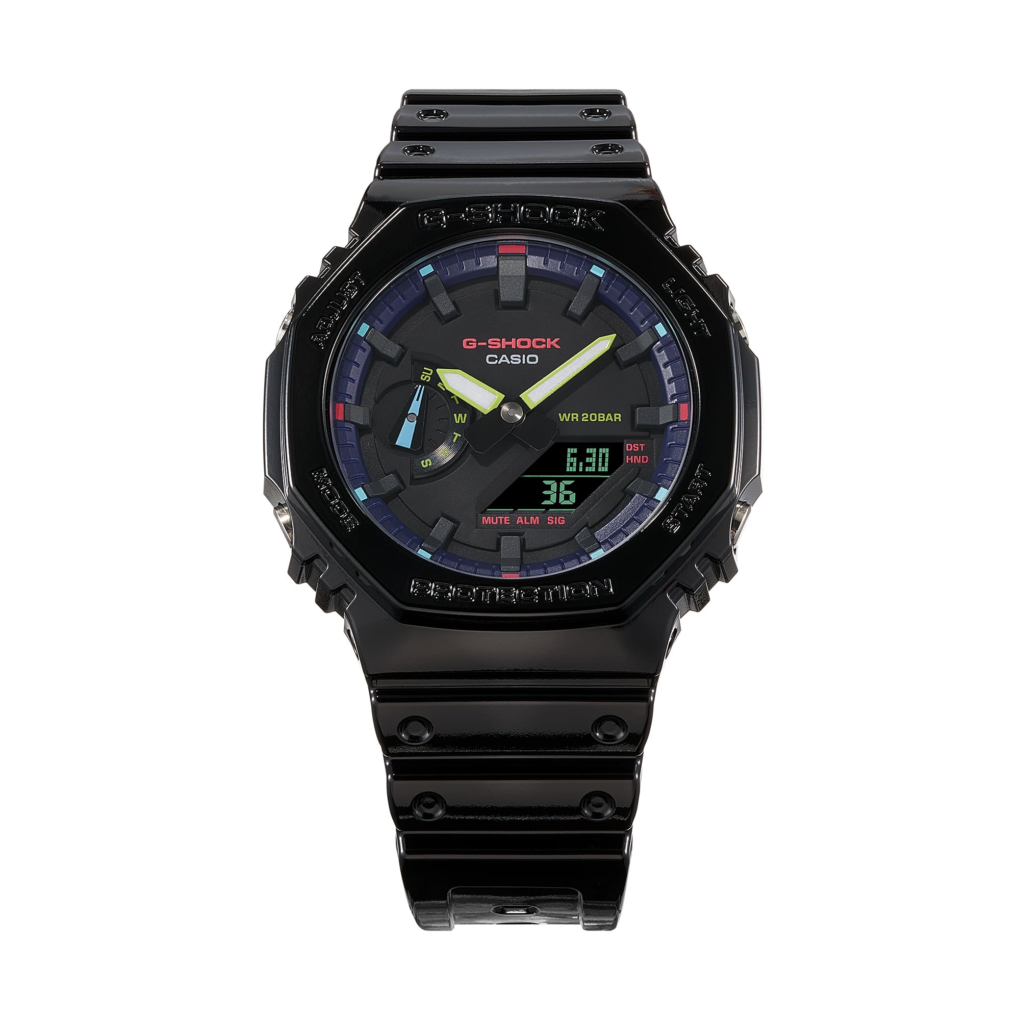 Ga-2100rgb-1aer-4 Ga 2100Rgb 1Aer 4-Casio-Gshock-Baby-G