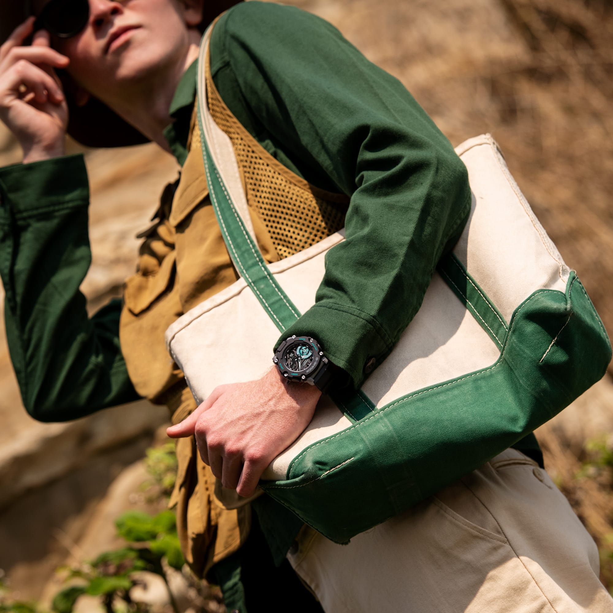 Ga-2200m-1aer-5 Ga 2200M 1Aer 5-Casio-Gshock-Baby-G