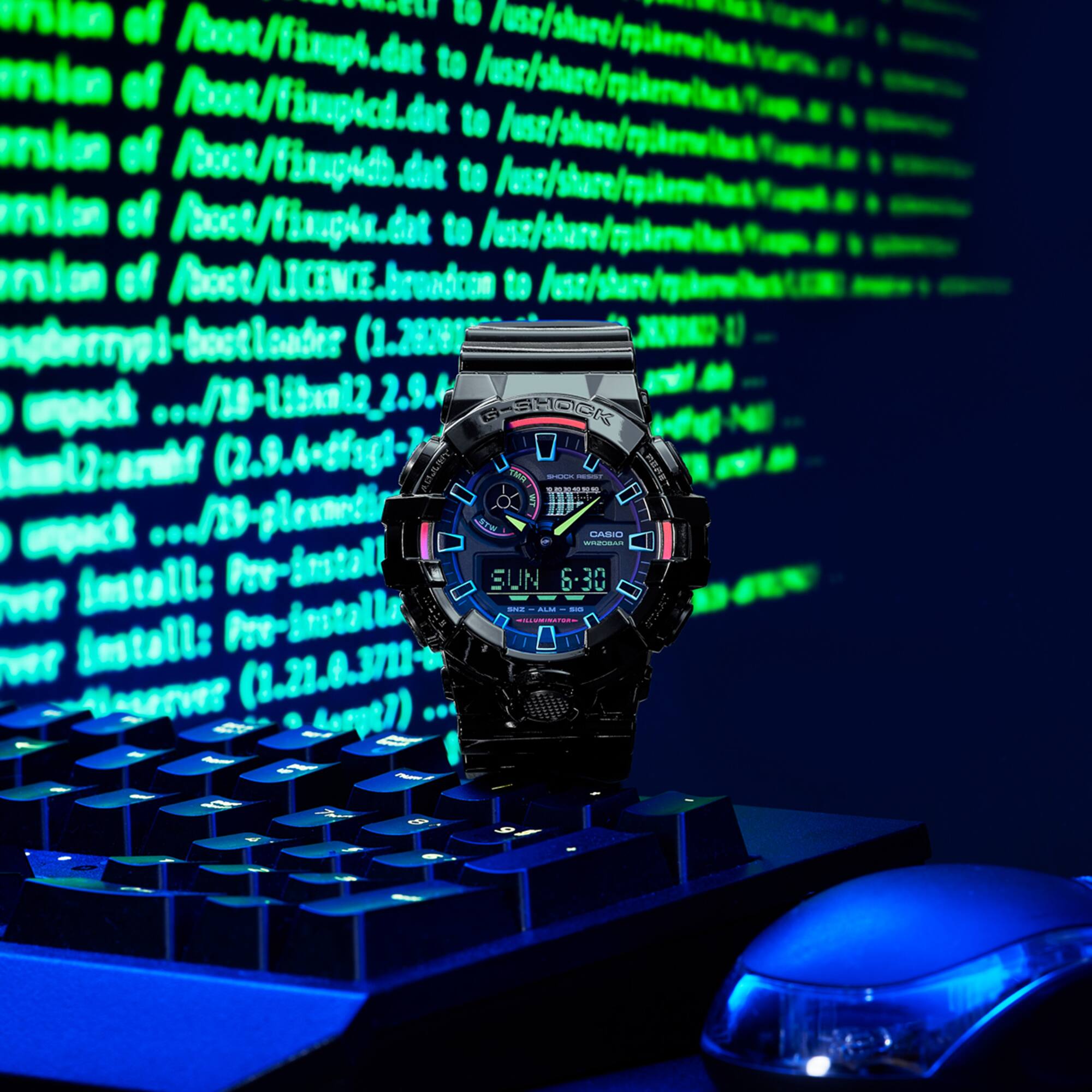Ga-700rgb-1aer-10 Ga 700Rgb 1Aer 10-Casio-Gshock-Baby-G