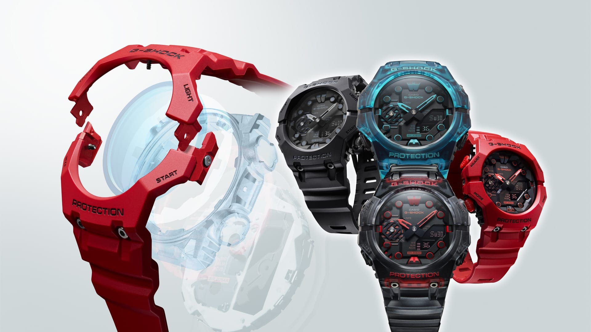 Ga-b001-4aer-9 Ga B001 4Aer 9-Casio-Gshock-Baby-G