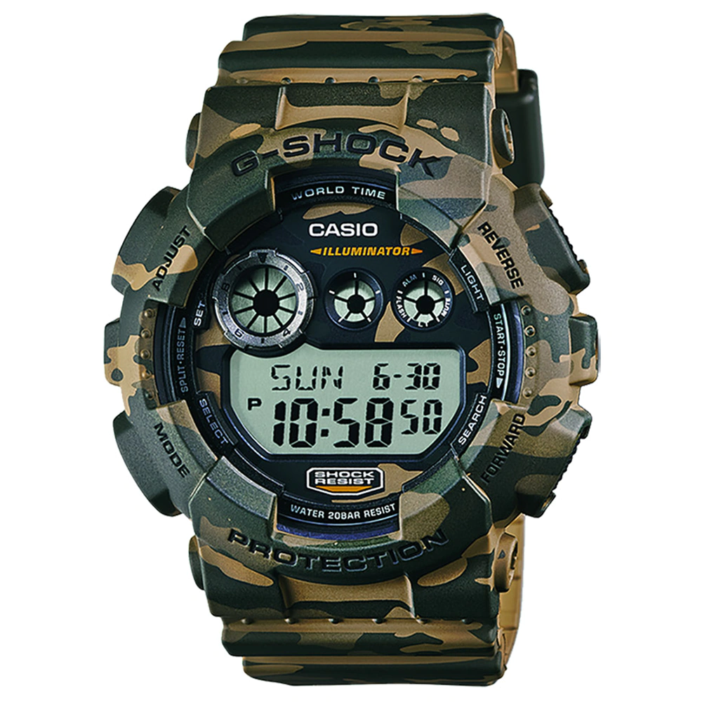 Часовник g-shock gd-120cm-5er Часовник G-Shock Gd-120Cm-5Er