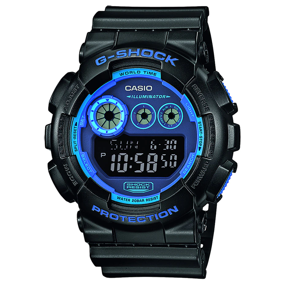Часовник g-shock gd-120n-1b2er Часовник G-Shock Gd-120N-1B2Er