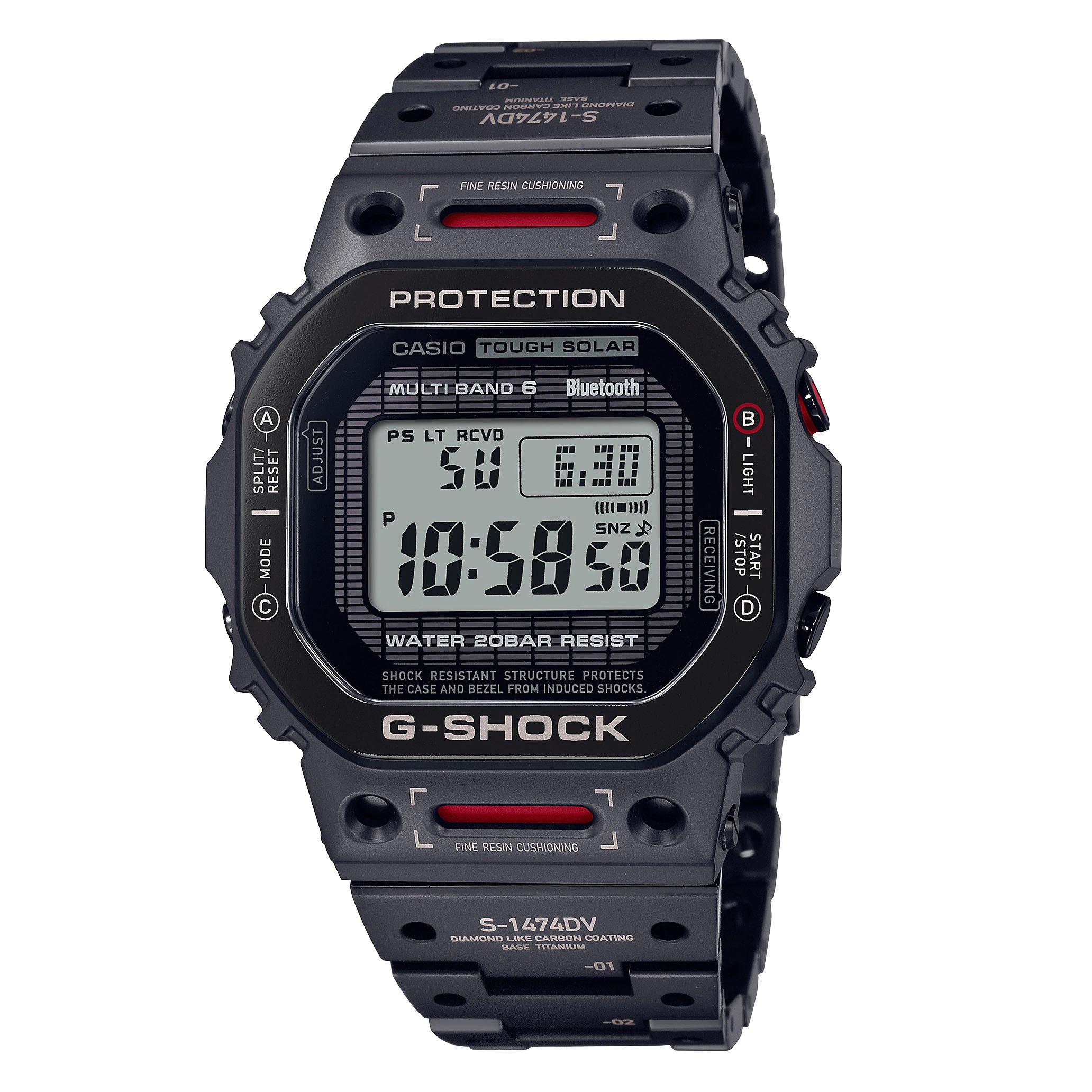 Часовник g-shock gmw-b5000tva-1er Часовник G-Shock Gmw-B5000Tva-1Er