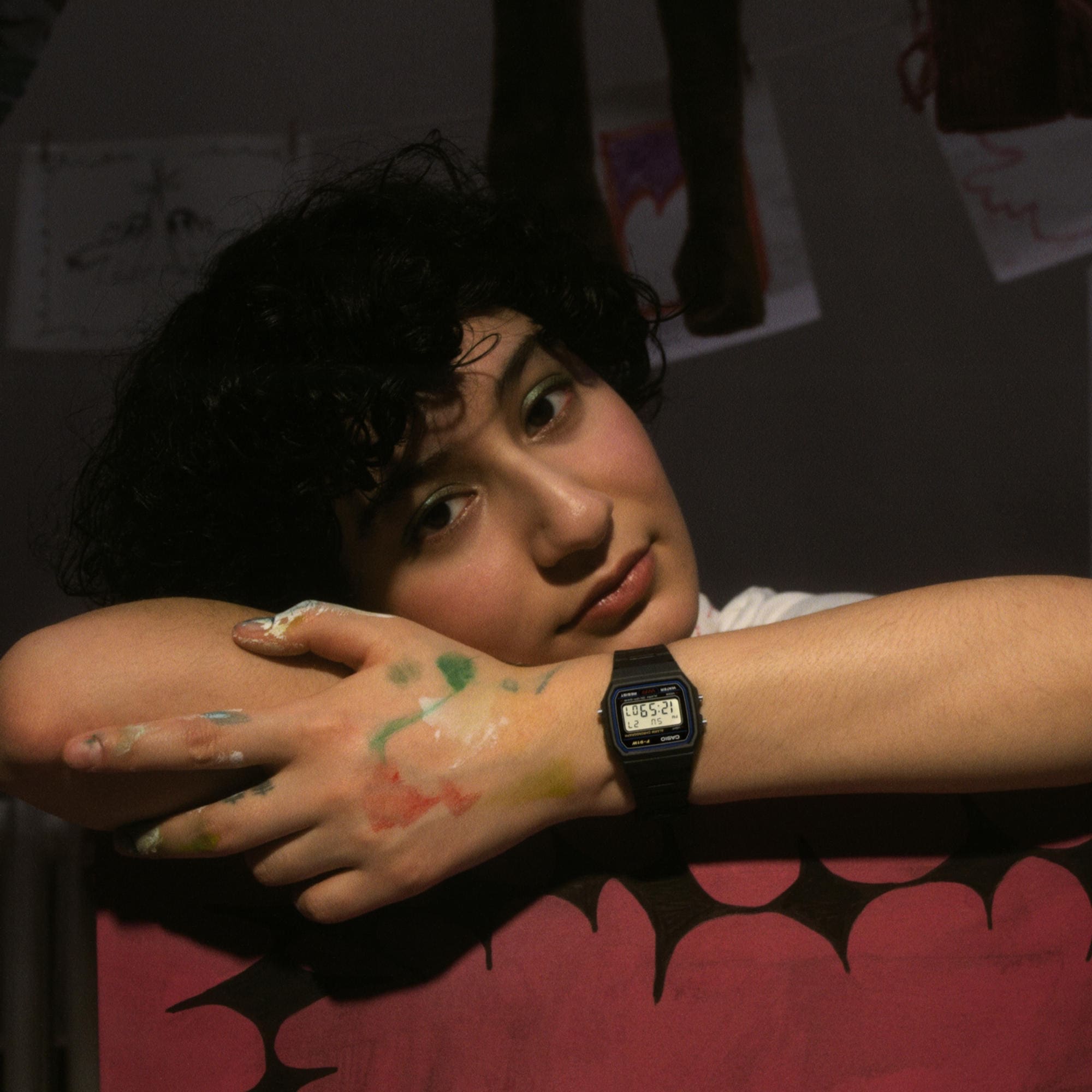 F-91w-1yeg-2 F 91W 1Yeg 2-Casio-Gshock-Baby-G