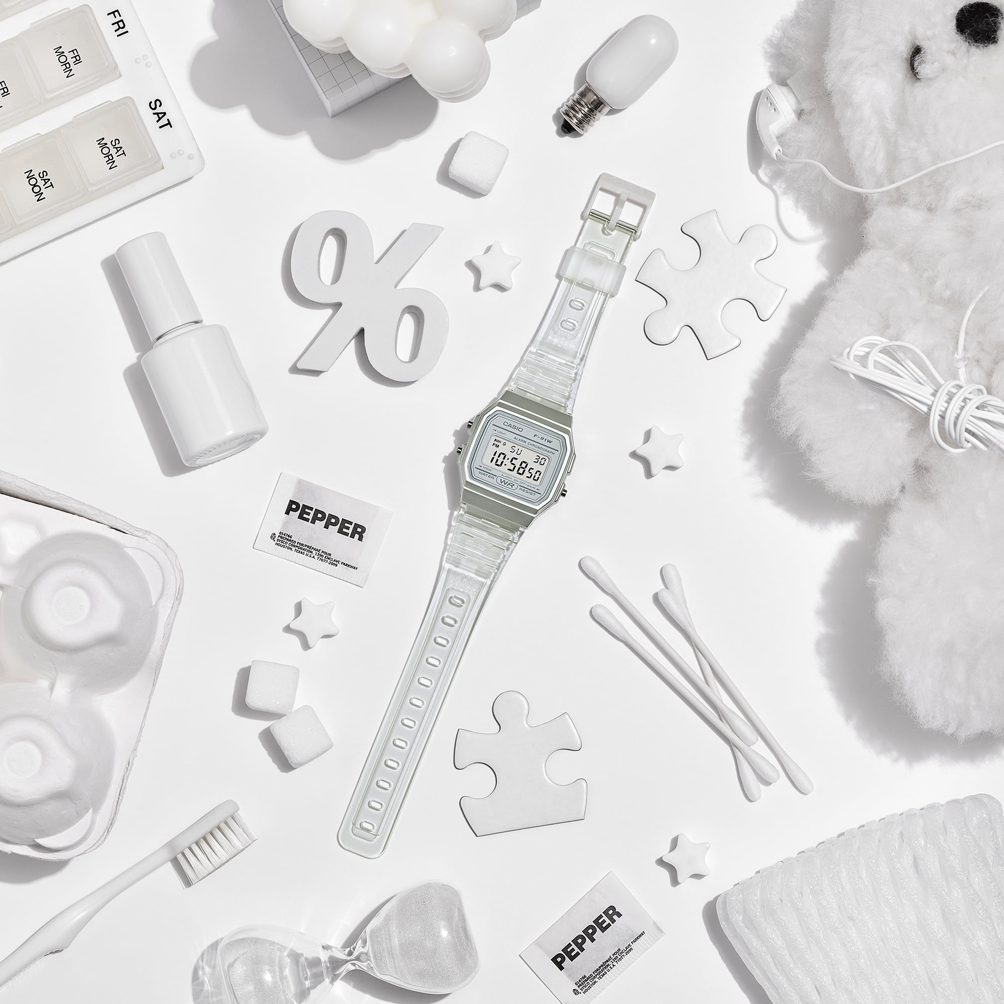 F-91ws-7ef-1 F 91Ws 7Ef 1-Casio-Gshock-Baby-G