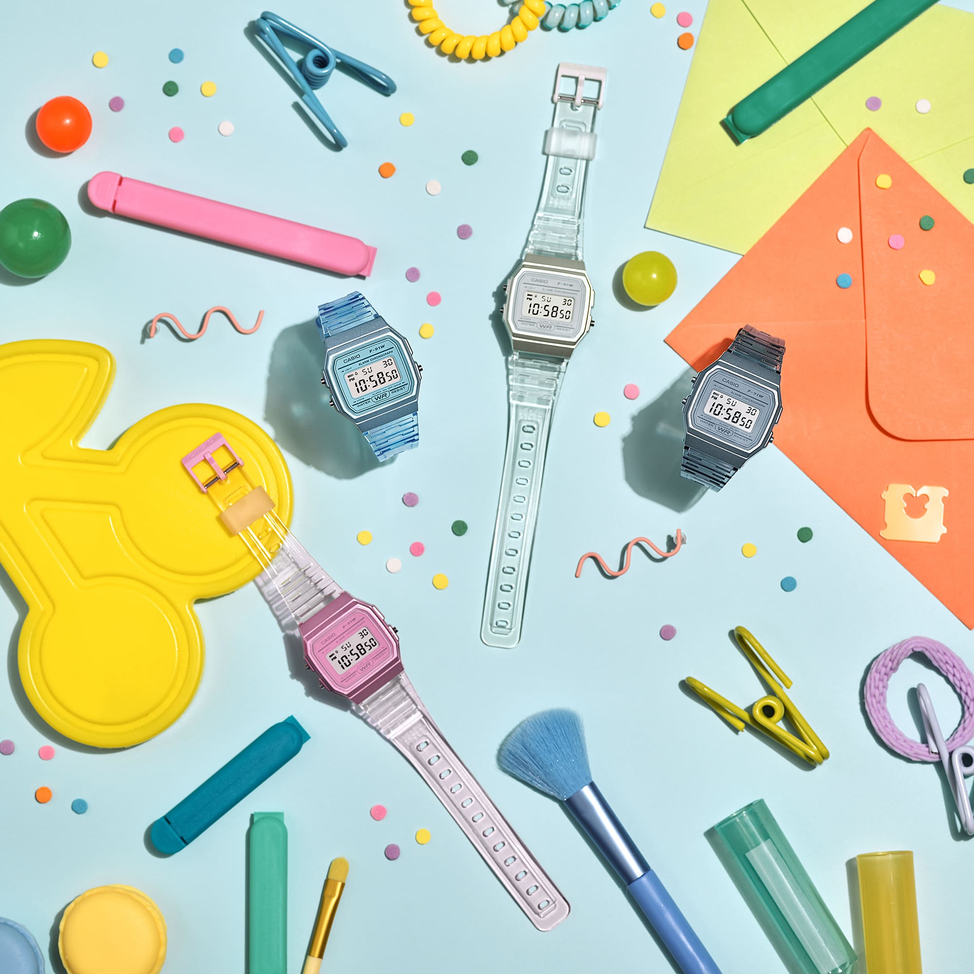 F-91ws-7ef-4 F 91Ws 7Ef 4-Casio-Gshock-Baby-G