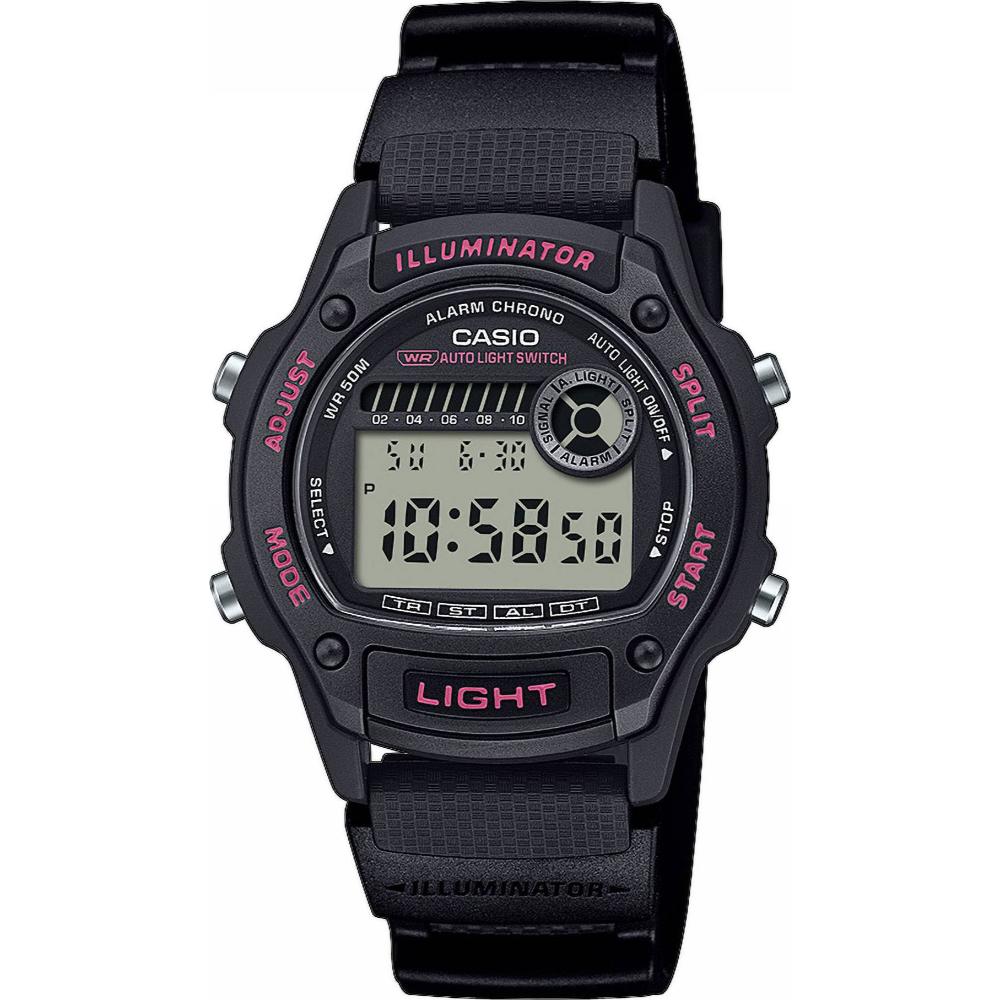 Часовник от casio колекция w-220h-1a2vef Часовник От Casio Колекция W-220H-1A2Vef
